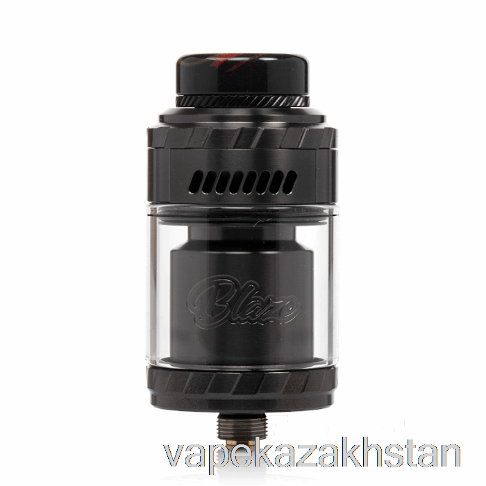 Vape Smoke Thunderhead Creations Blaze Solo 25mm RTA Gunmetal